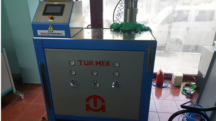 SOĞUK İZOSTATİK PRES 125*500mm=400 MPA